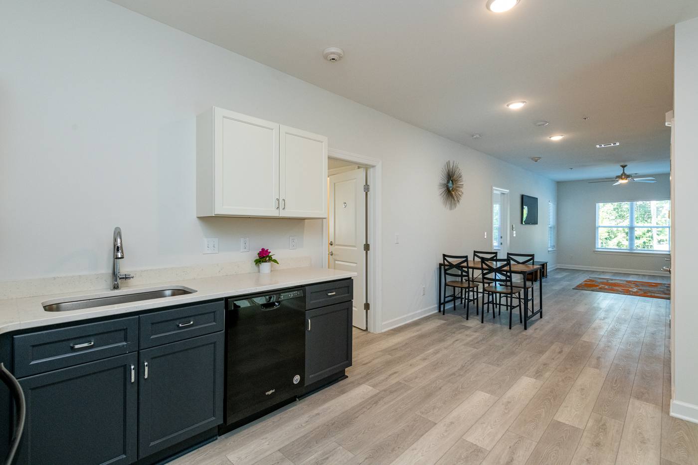 lofts at Lineberry Kitchen photograph by Shail Construction in Raleigh NC