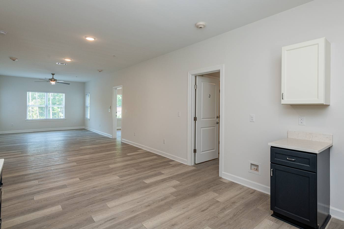 lofts at Lineberry Kitchen photograph by Shail Construction in Raleigh NC