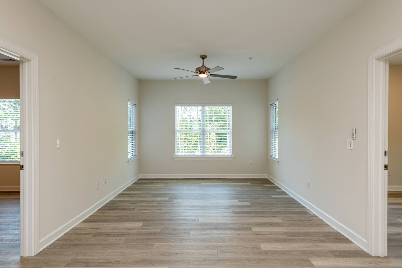 lofts at Lineberry Living Room photograph by Shail Construction in Raleigh NC