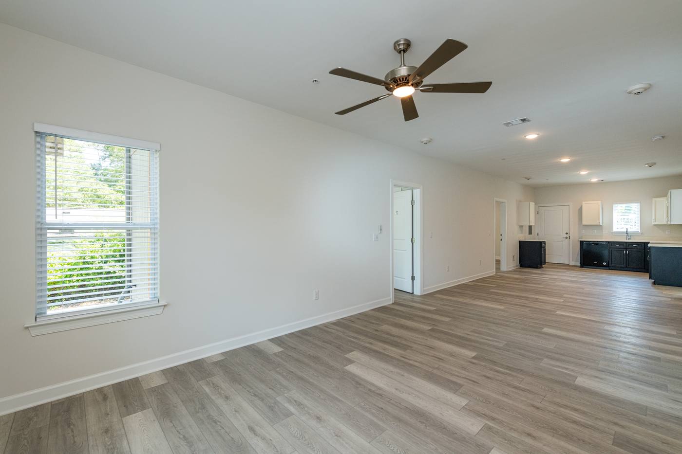 lofts at Lineberry Living Room photograph by Shail Construction in Raleigh NC
