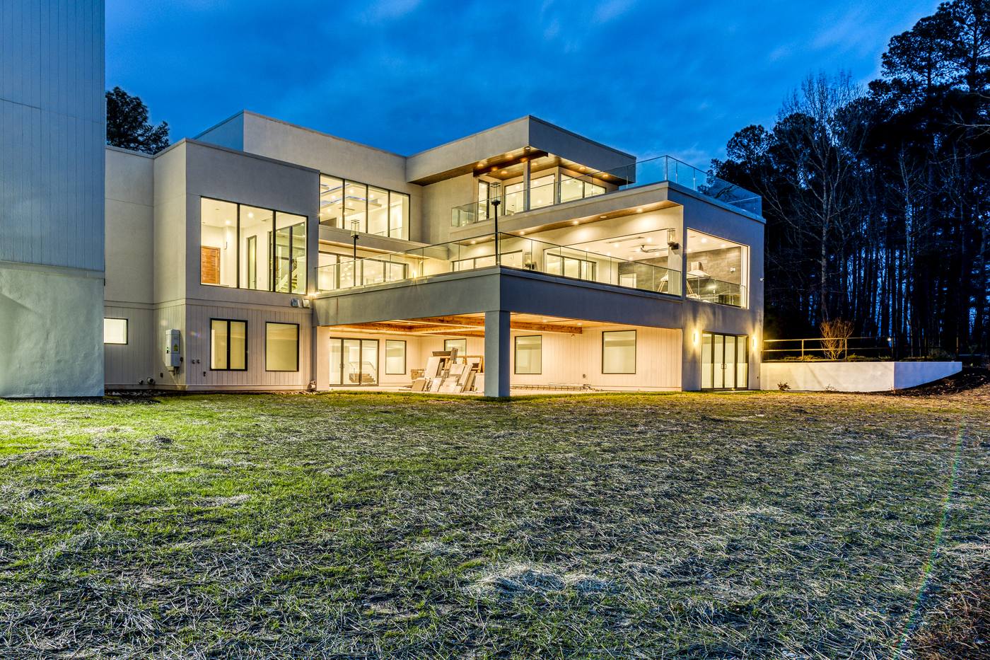 9622 Morrisville Pkwy Outdoor · Backyards photograph by Shail Construction in Raleigh NC