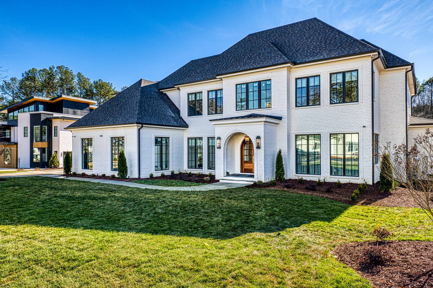 Lot 10 Bella Terra Outdoor · Front Pictures photograph by Shail Construction in Raleigh NC