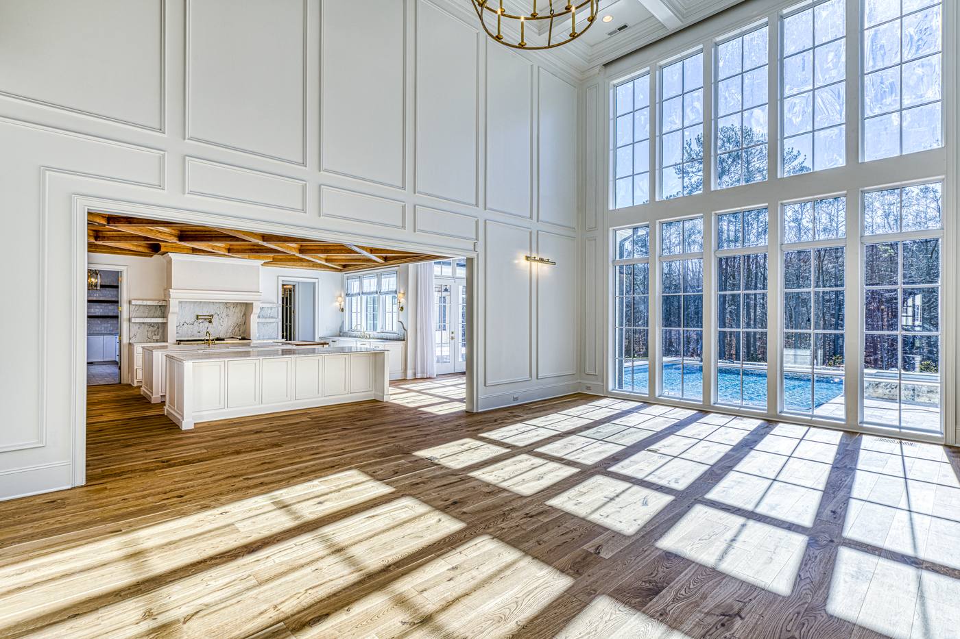 Lot 10 Bella Terra Living Room photograph by Shail Construction in Raleigh NC