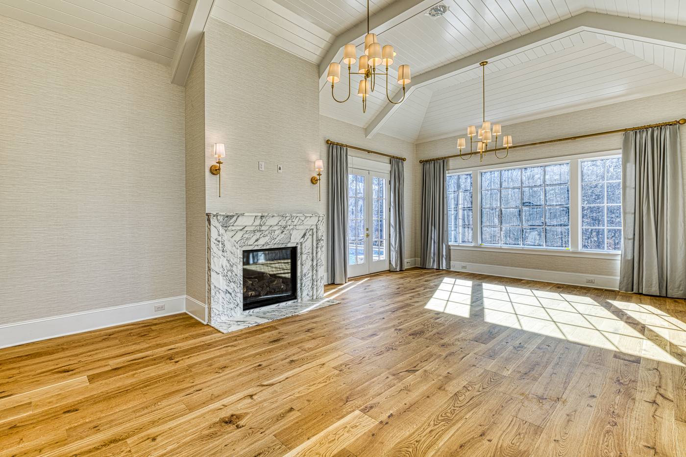 Lot 10 Bella Terra Master Bedroom photograph by Shail Construction in Raleigh NC