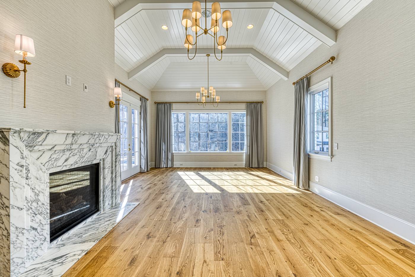 Lot 10 Bella Terra Master Bedroom photograph by Shail Construction in Raleigh NC