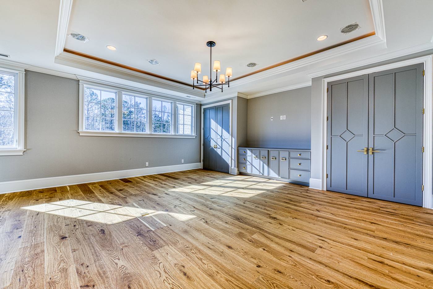 Lot 10 Bella Terra Home Theater photograph by Shail Construction in Raleigh NC