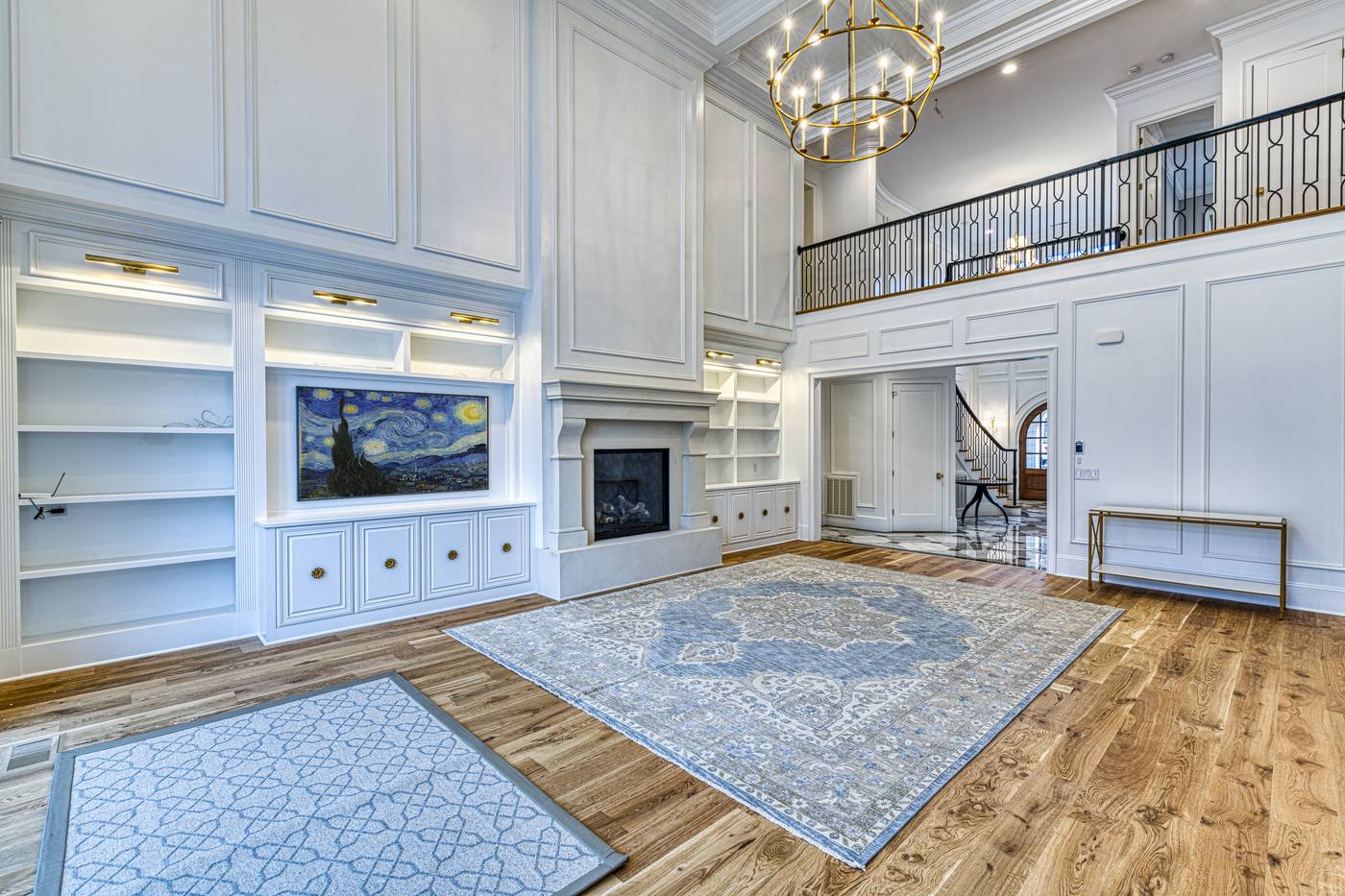 Lot 10 Bella Terra Living Room photograph by Shail Construction in Raleigh NC
