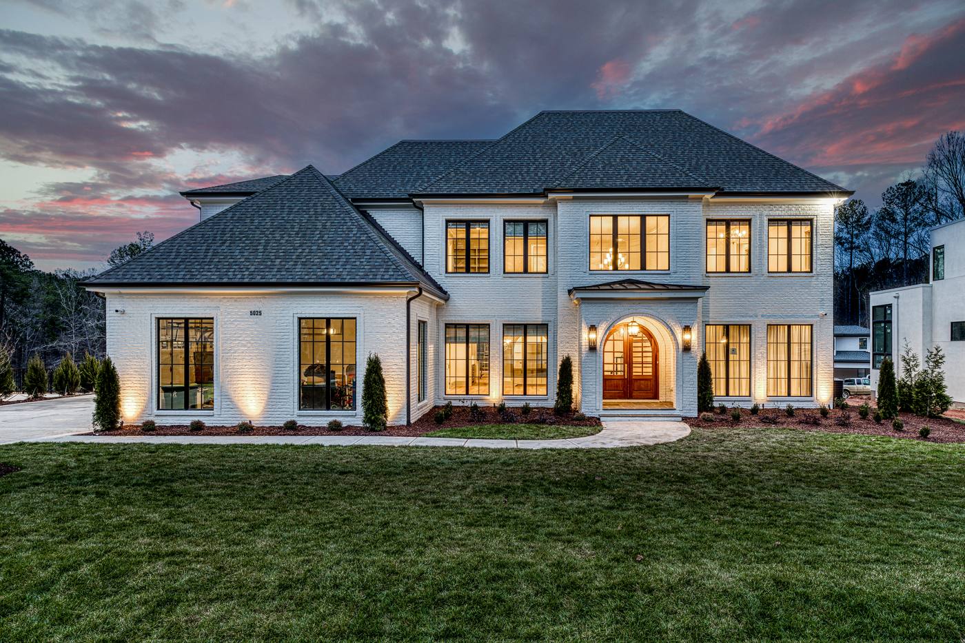 Lot 10 Bella Terra Outdoor · Front Pictures photograph by Shail Construction in Raleigh NC