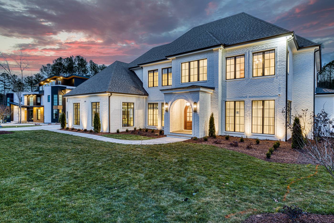 Lot 10 Bella Terra Outdoor · Front Pictures photograph by Shail Construction in Raleigh NC