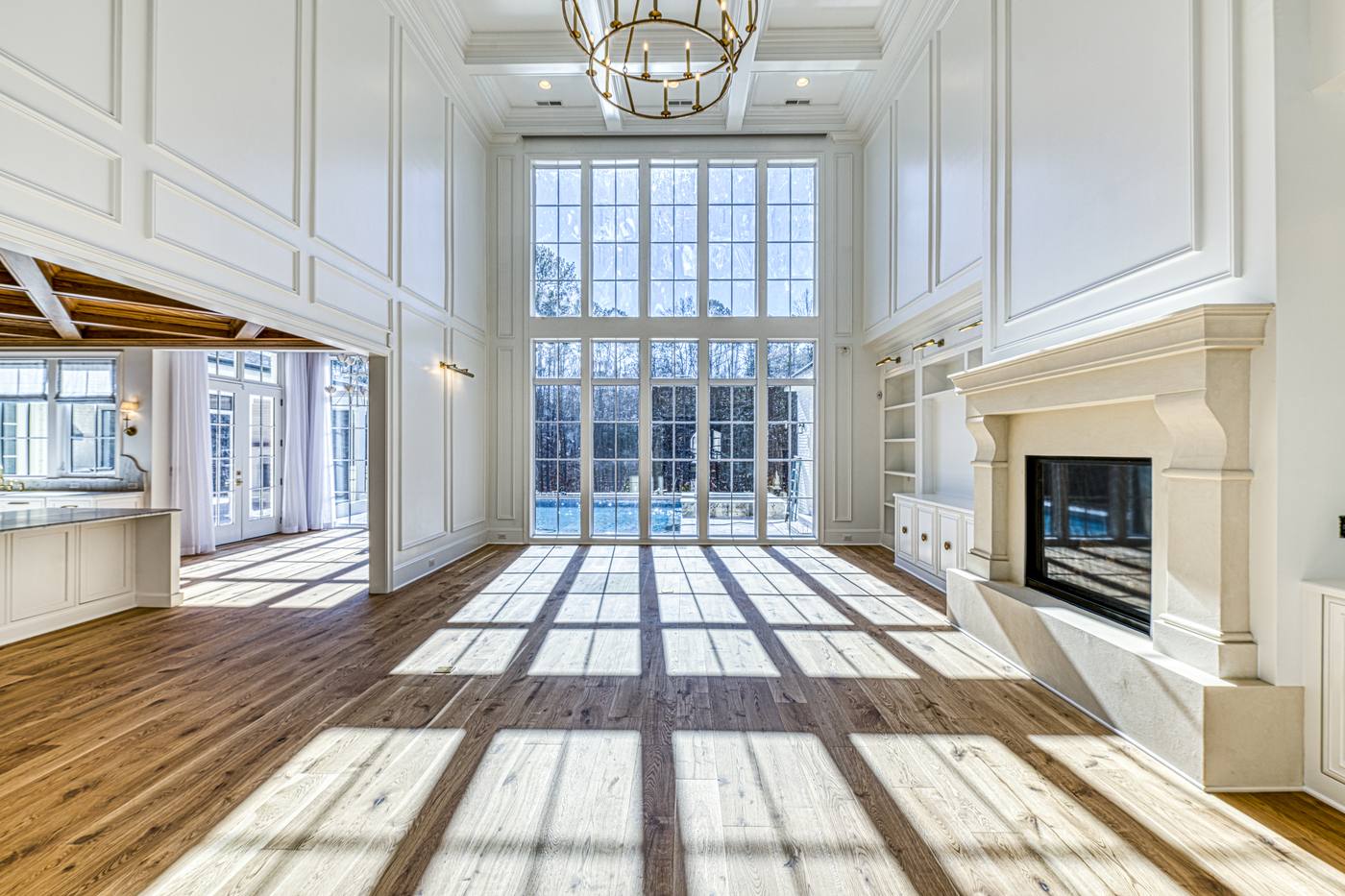 Lot 10 Bella Terra Living Room photograph by Shail Construction in Raleigh NC