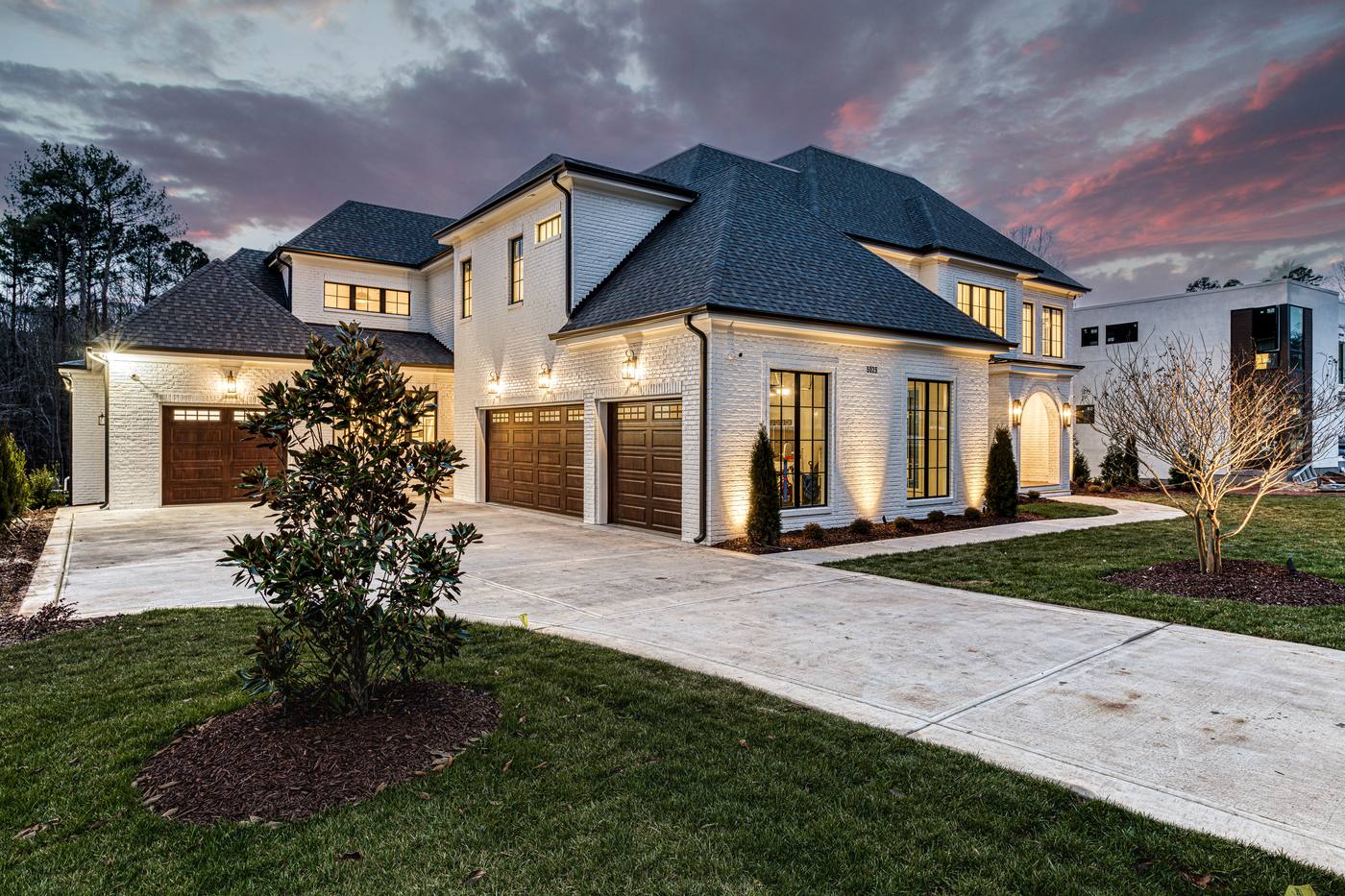 Lot 10 Bella Terra Outdoor · Front Pictures photograph by Shail Construction in Raleigh NC