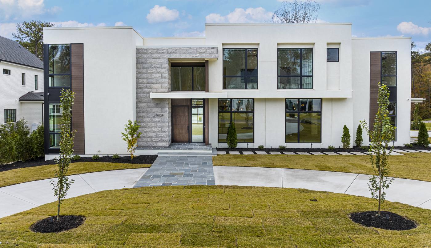Lot 11 Bella Terra Outdoor · Front Pictures photograph by Shail Construction in Raleigh NC