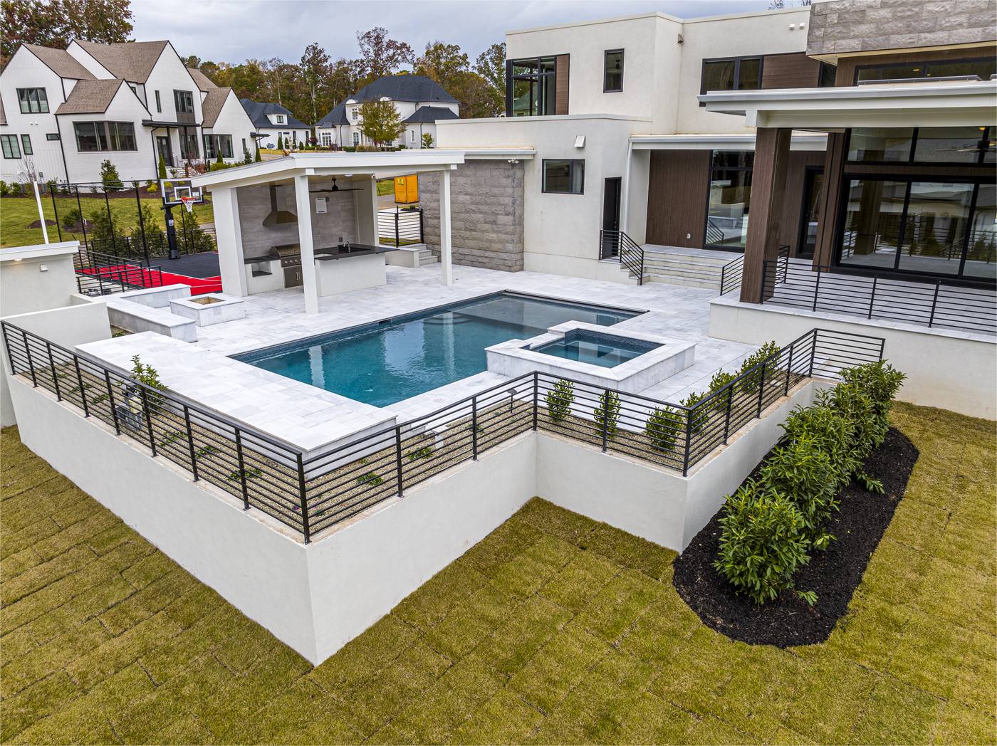 Lot 11 Bella Terra Outdoor photograph by Shail Construction in Raleigh NC
