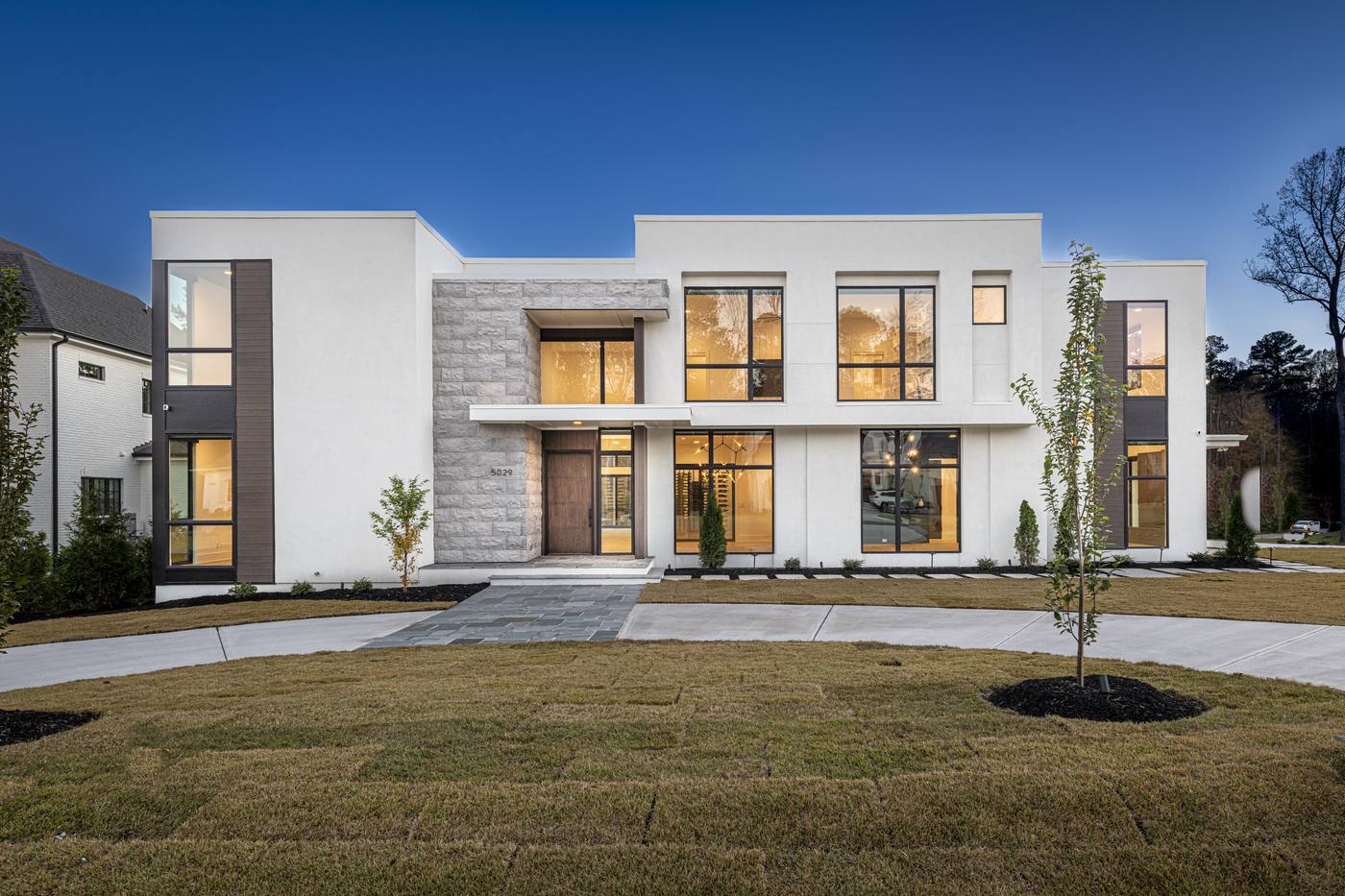 Lot 11 Bella Terra Front Pictures photograph by Shail Construction in Raleigh NC