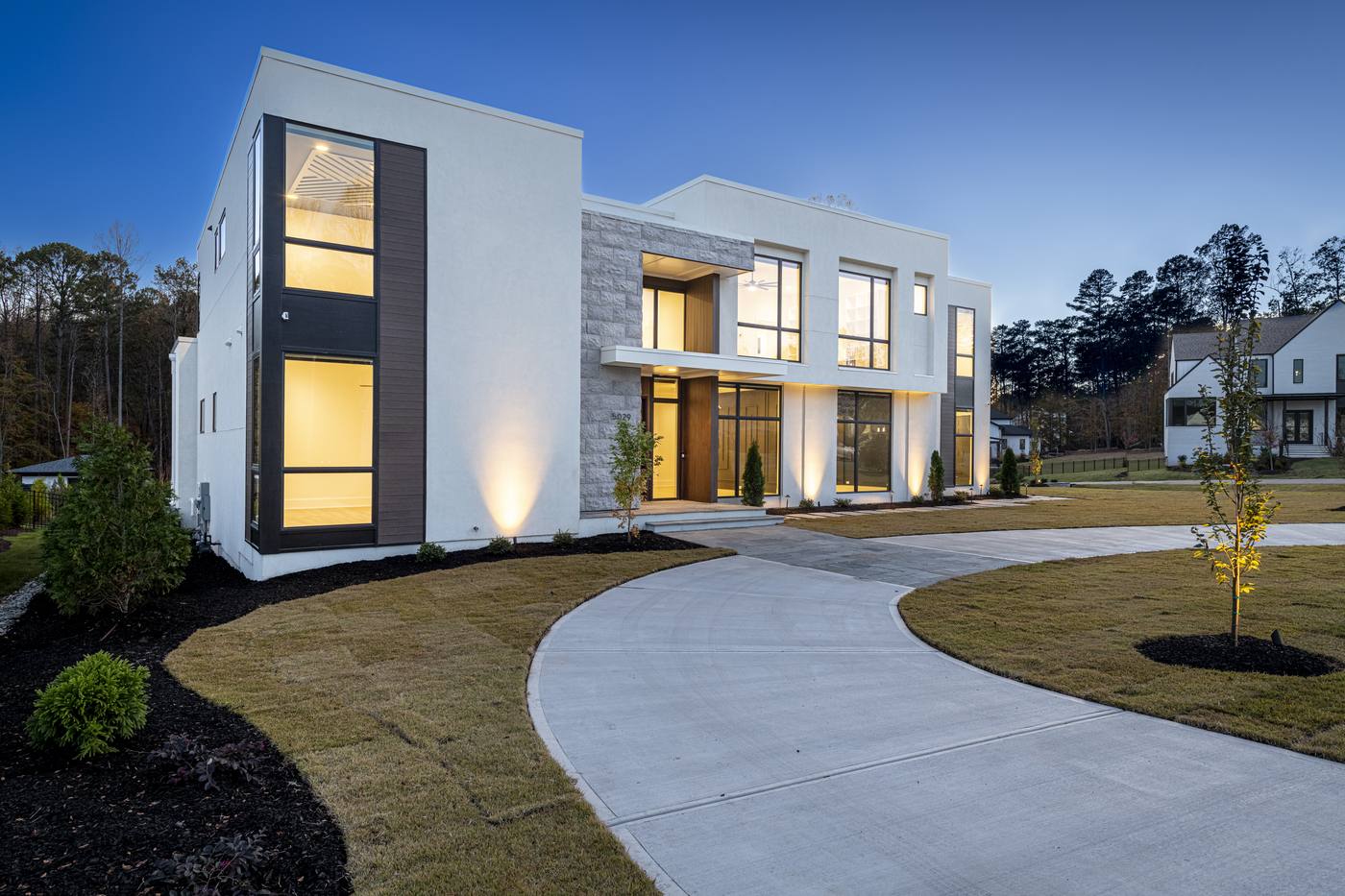 Lot 11 Bella Terra Front Pictures photograph by Shail Construction in Raleigh NC