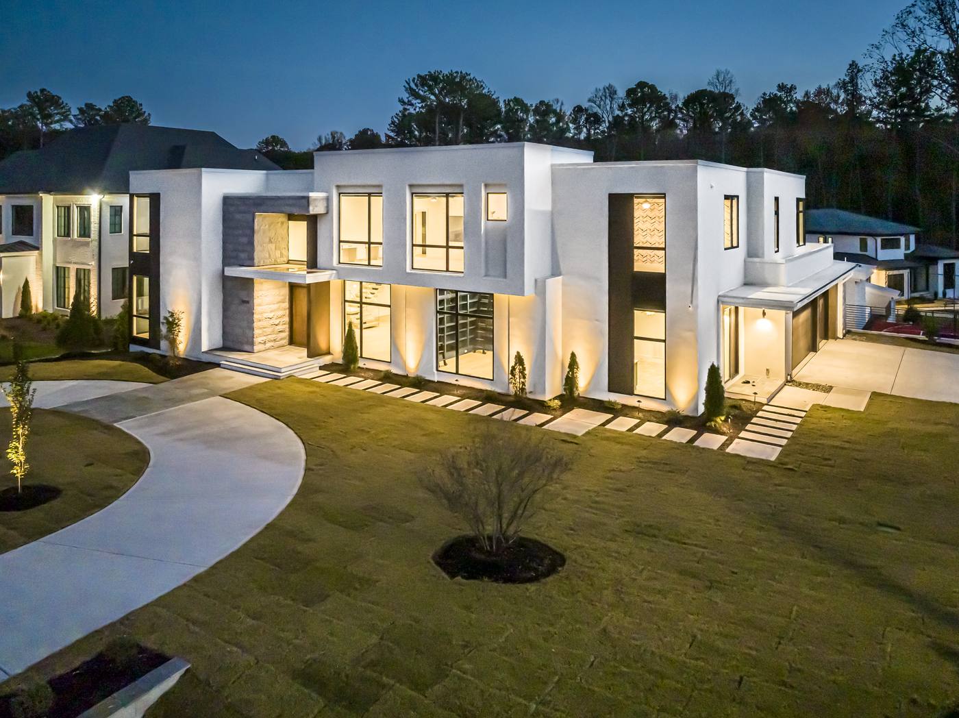 Lot 11 Bella Terra Outdoor · Front Pictures photograph by Shail Construction in Raleigh NC