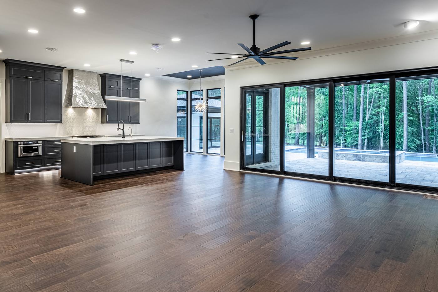 Lot 12 Bella Terra Living Room photograph by Shail Construction in Raleigh NC