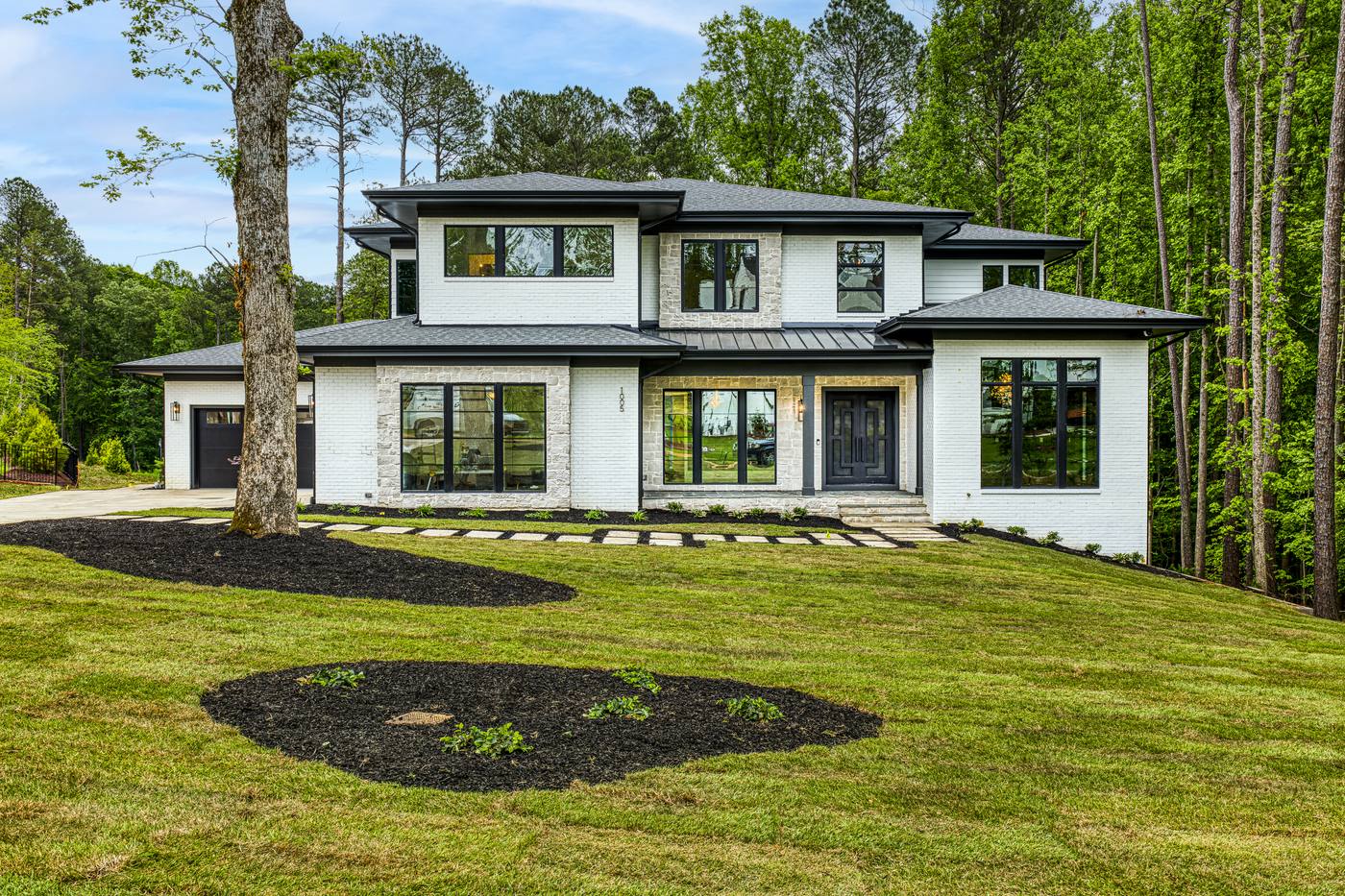 Lot 12 Bella Terra Outdoor · Front Pictures photograph by Shail Construction in Raleigh NC