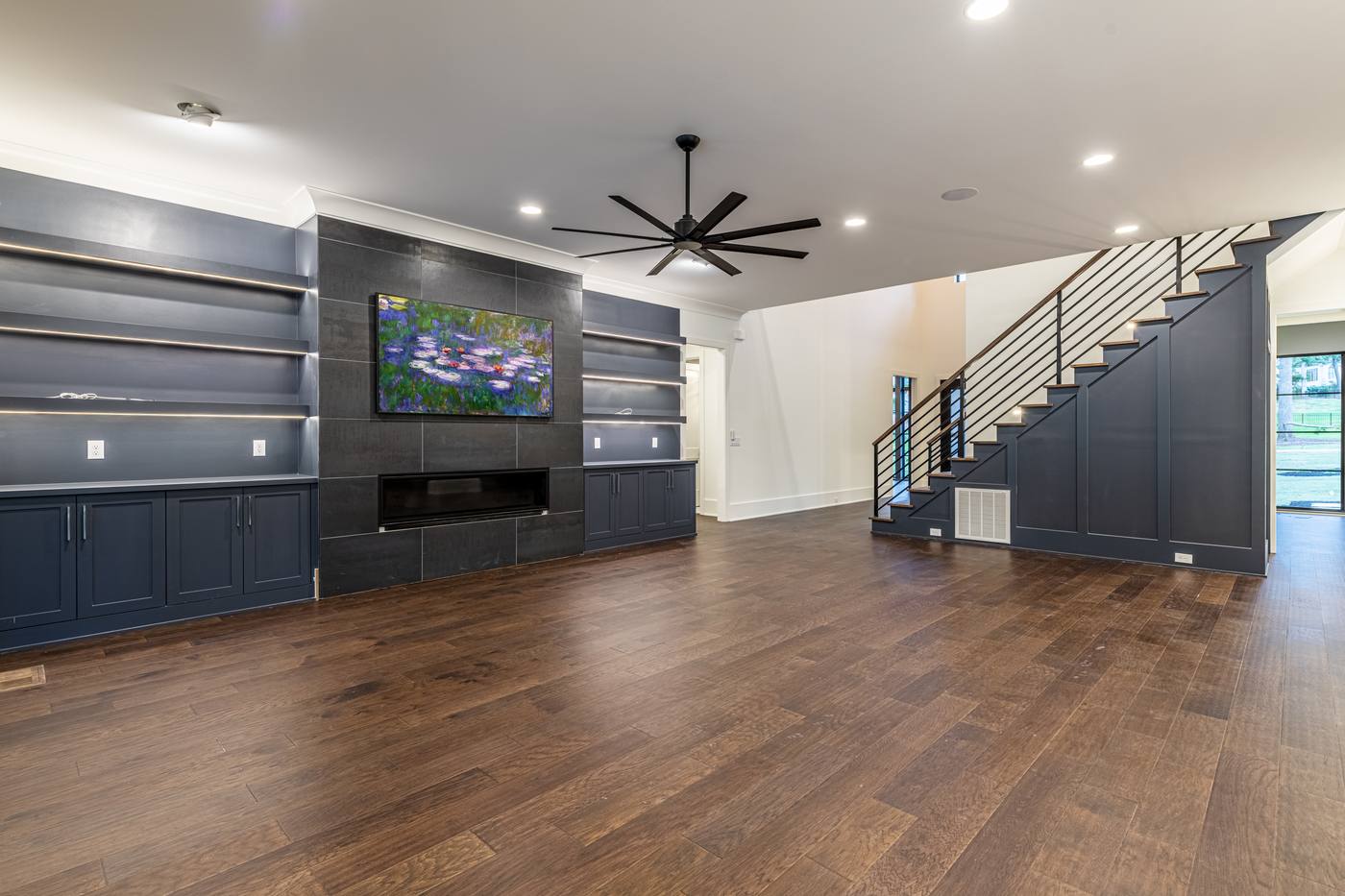 Lot 12 Bella Terra Living Room photograph by Shail Construction in Raleigh NC