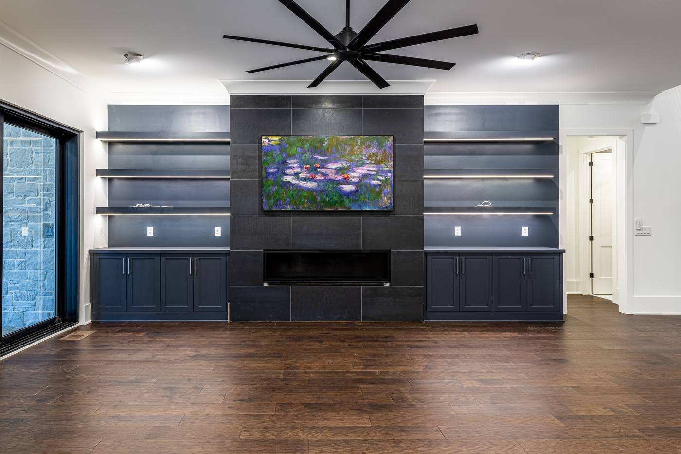 Lot 12 Bella Terra Living Room photograph by Shail Construction in Raleigh NC