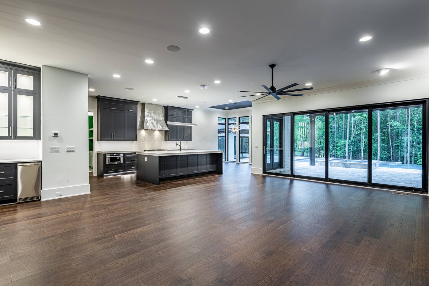 Lot 12 Bella Terra Living Room photograph by Shail Construction in Raleigh NC