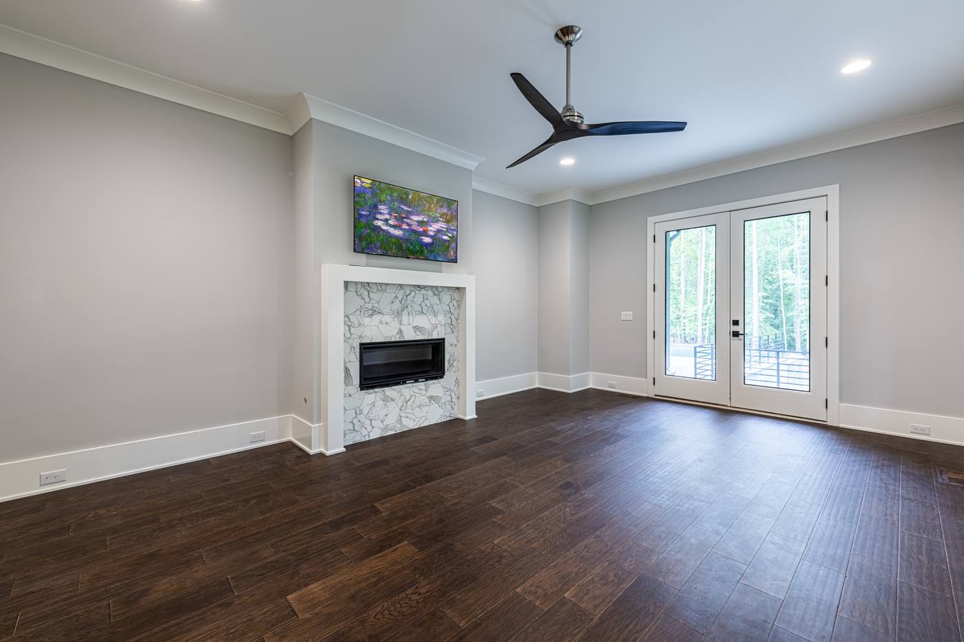 Lot 12 Bella Terra Master Bedroom photograph by Shail Construction in Raleigh NC