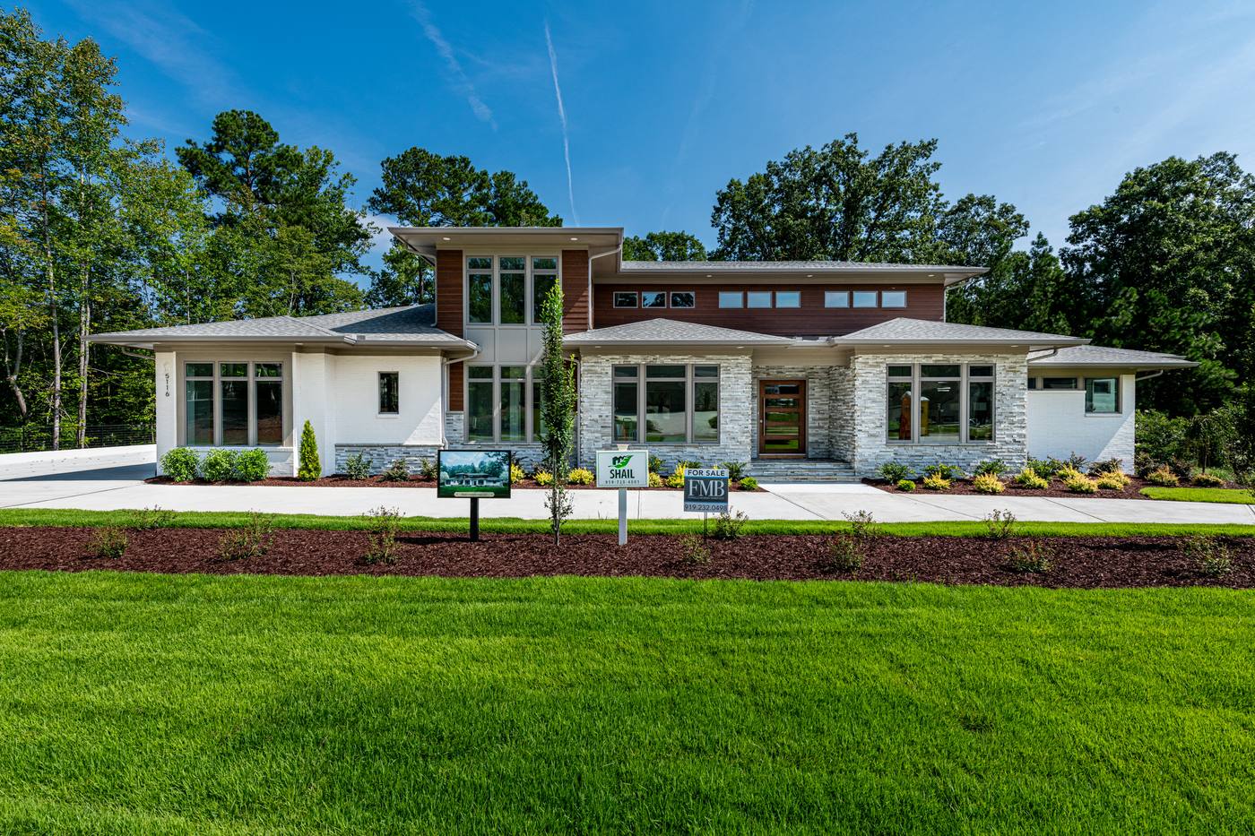 Lot 13 Bella Vista residential project by Shail Construction in Raleigh NC