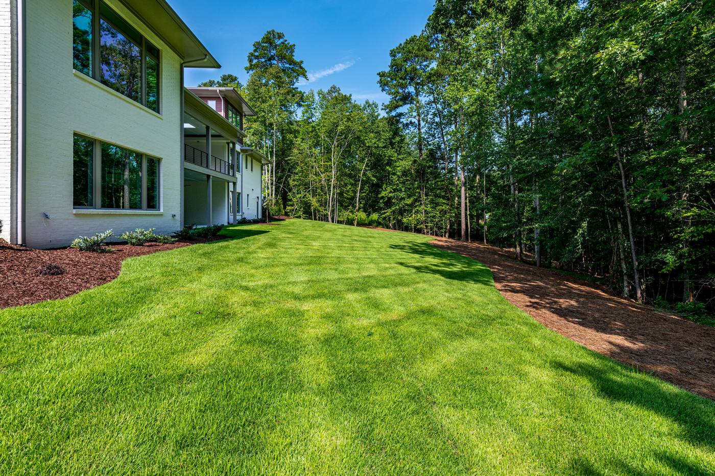 Lot 13 Bella Vista Backyards photograph by Shail Construction in Raleigh NC