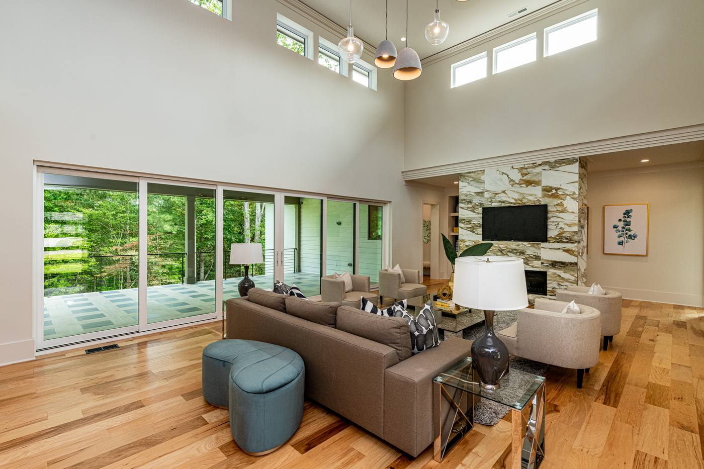 Lot 13 Bella Vista Living Room photograph by Shail Construction in Raleigh NC