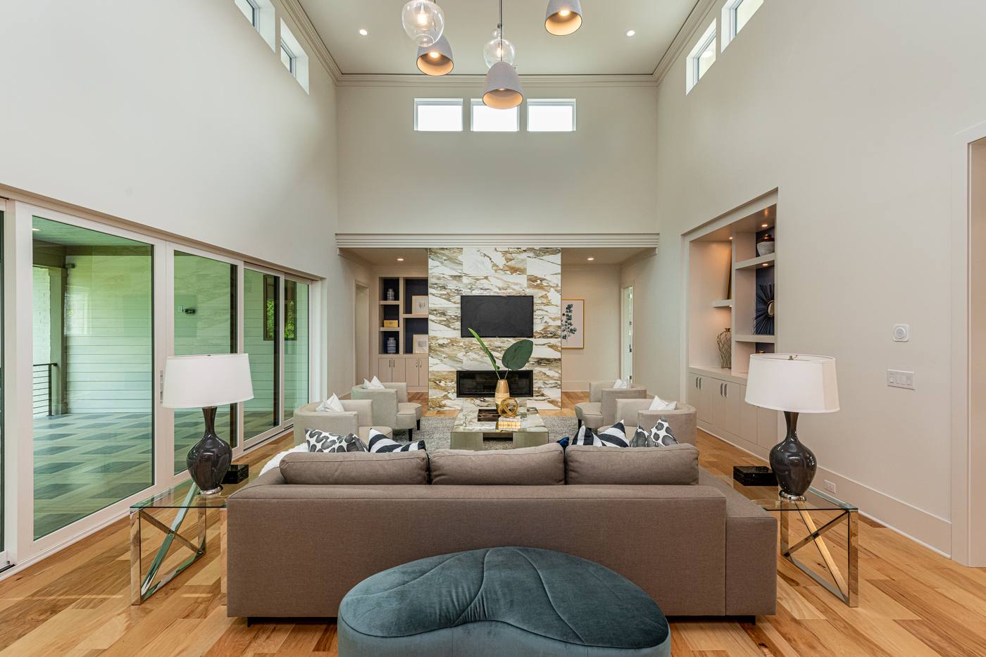 Lot 13 Bella Vista Living Room photograph by Shail Construction in Raleigh NC