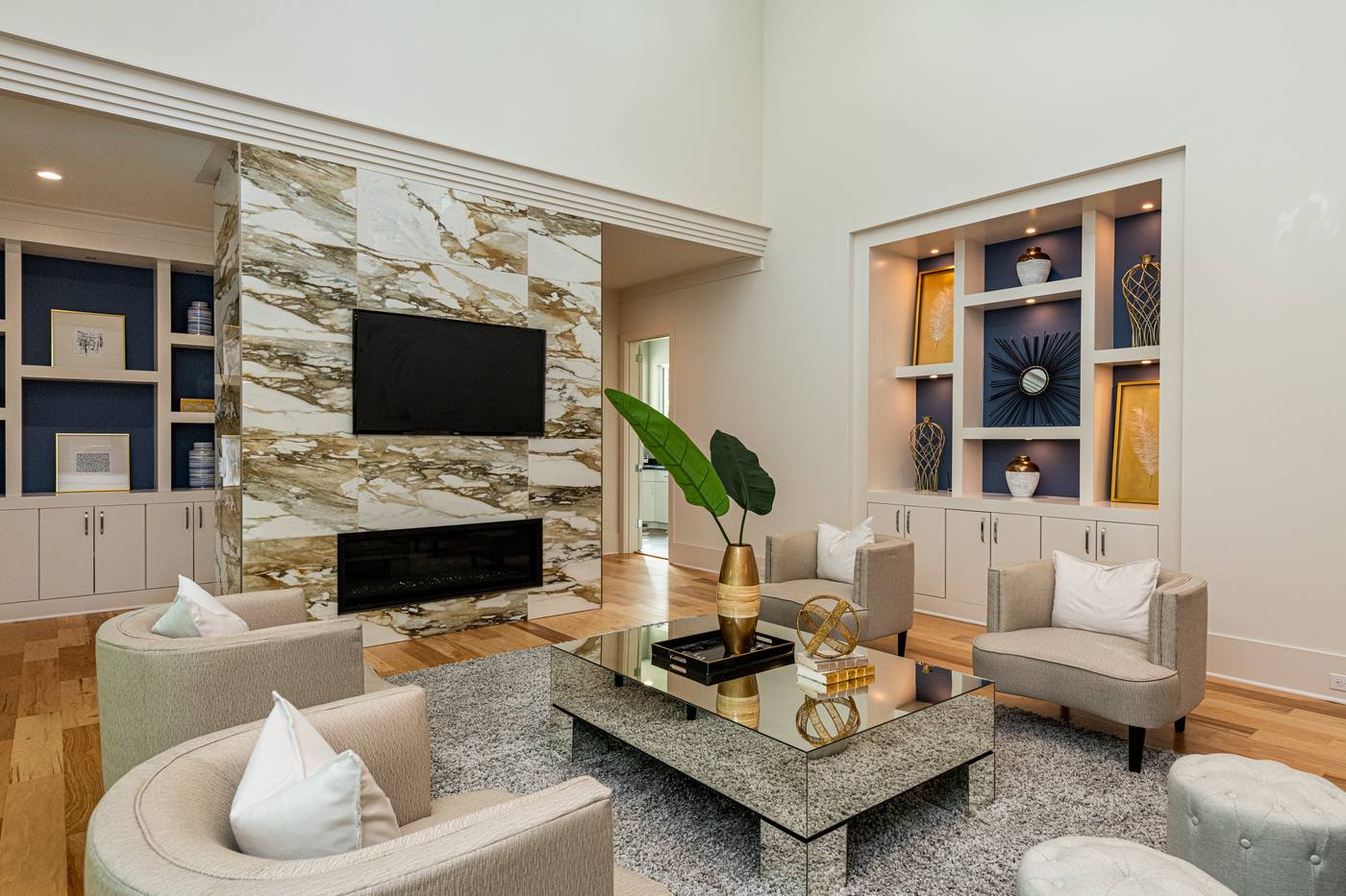 Lot 13 Bella Vista Living Room photograph by Shail Construction in Raleigh NC