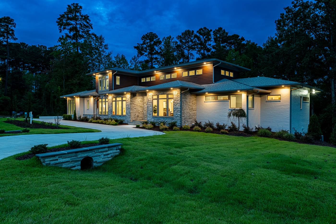 Lot 13 Bella Vista Outdoor · Front Pictures photograph by Shail Construction in Raleigh NC