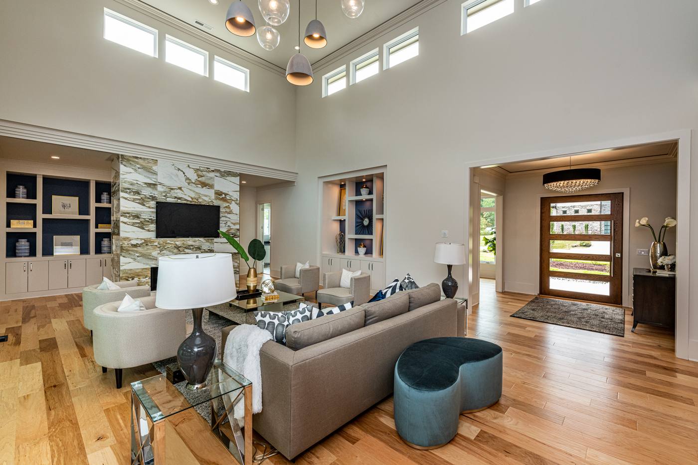 Lot 13 Bella Vista Living Room photograph by Shail Construction in Raleigh NC