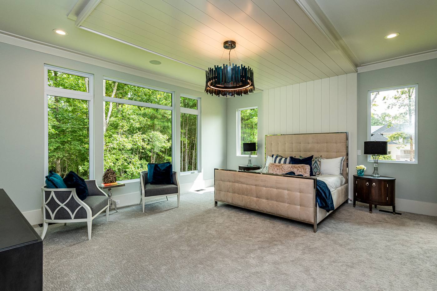 Lot 13 Bella Vista Master Bedroom photograph by Shail Construction in Raleigh NC