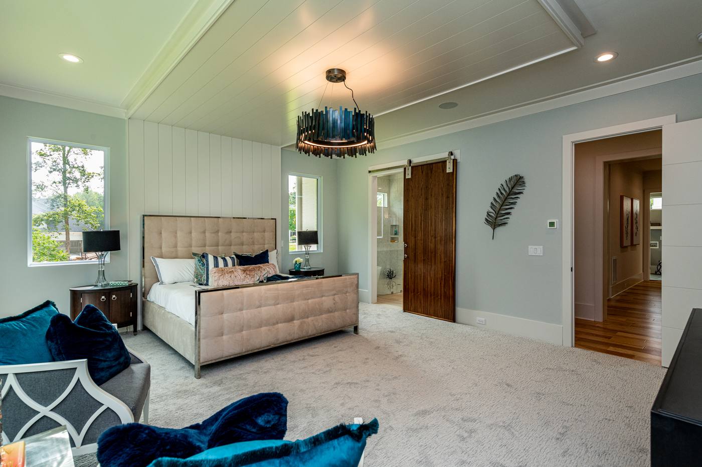 Lot 13 Bella Vista Master Bedroom photograph by Shail Construction in Raleigh NC