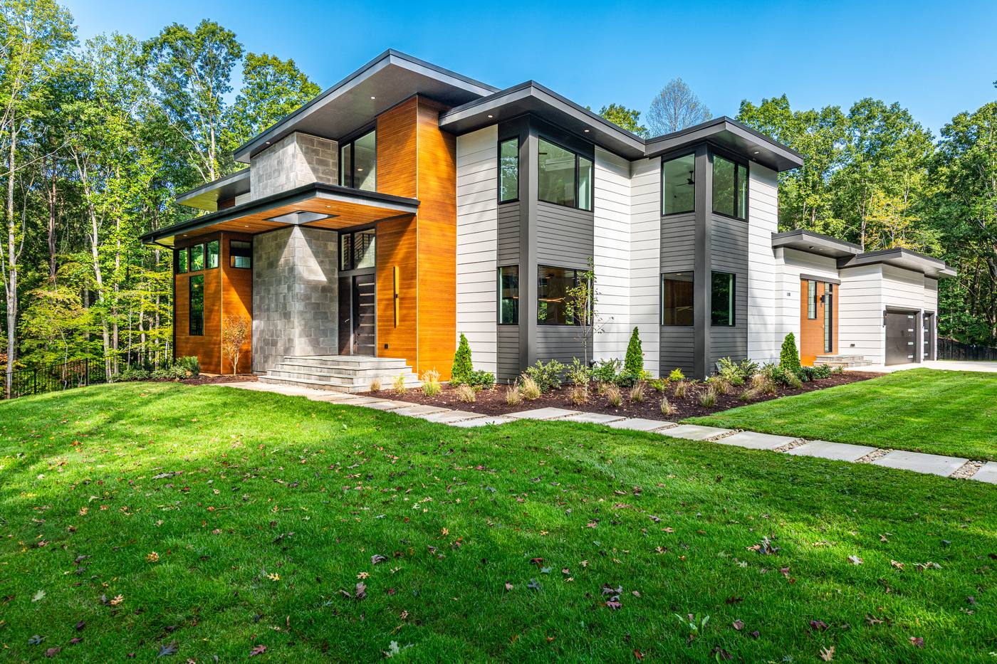 Lot 151 Sutherland Outdoor · Front Pictures photograph by Shail Construction in Raleigh NC