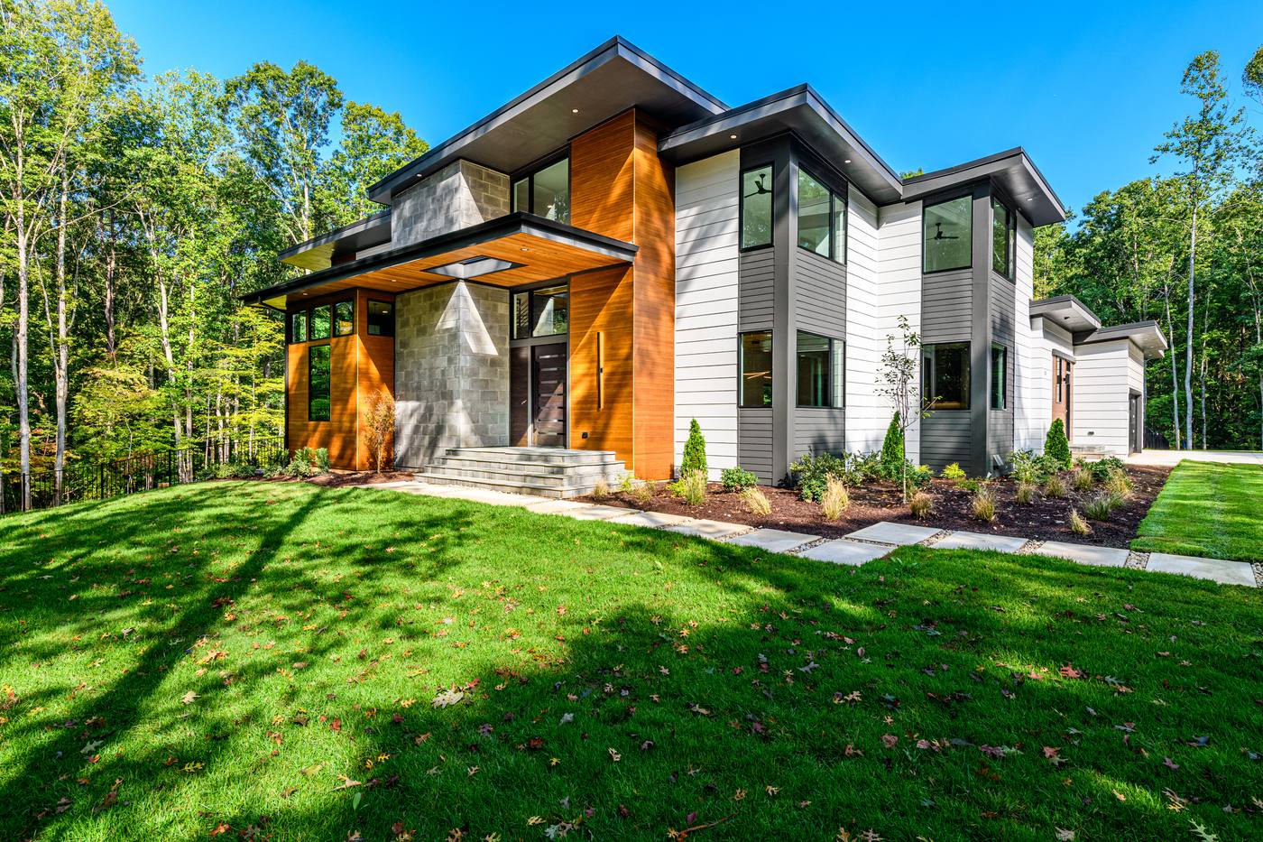 Lot 151 Sutherland Outdoor · Front Pictures photograph by Shail Construction in Raleigh NC
