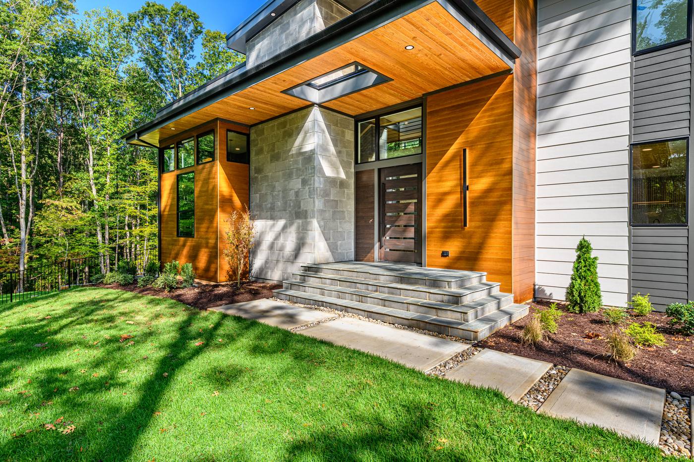 Lot 151 Sutherland Outdoor · Front Pictures photograph by Shail Construction in Raleigh NC