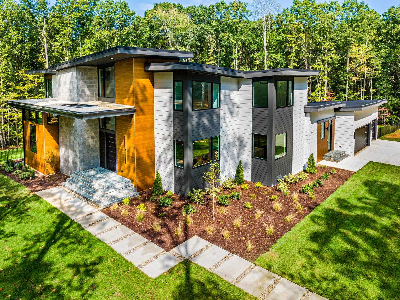 Lot 151 Sutherland Outdoor · Front Pictures photograph by Shail Construction in Raleigh NC