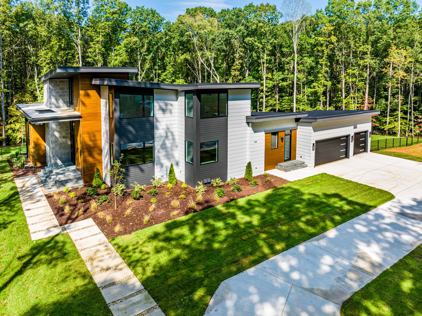 Lot 151 Sutherland Outdoor · Front Pictures photograph by Shail Construction in Raleigh NC