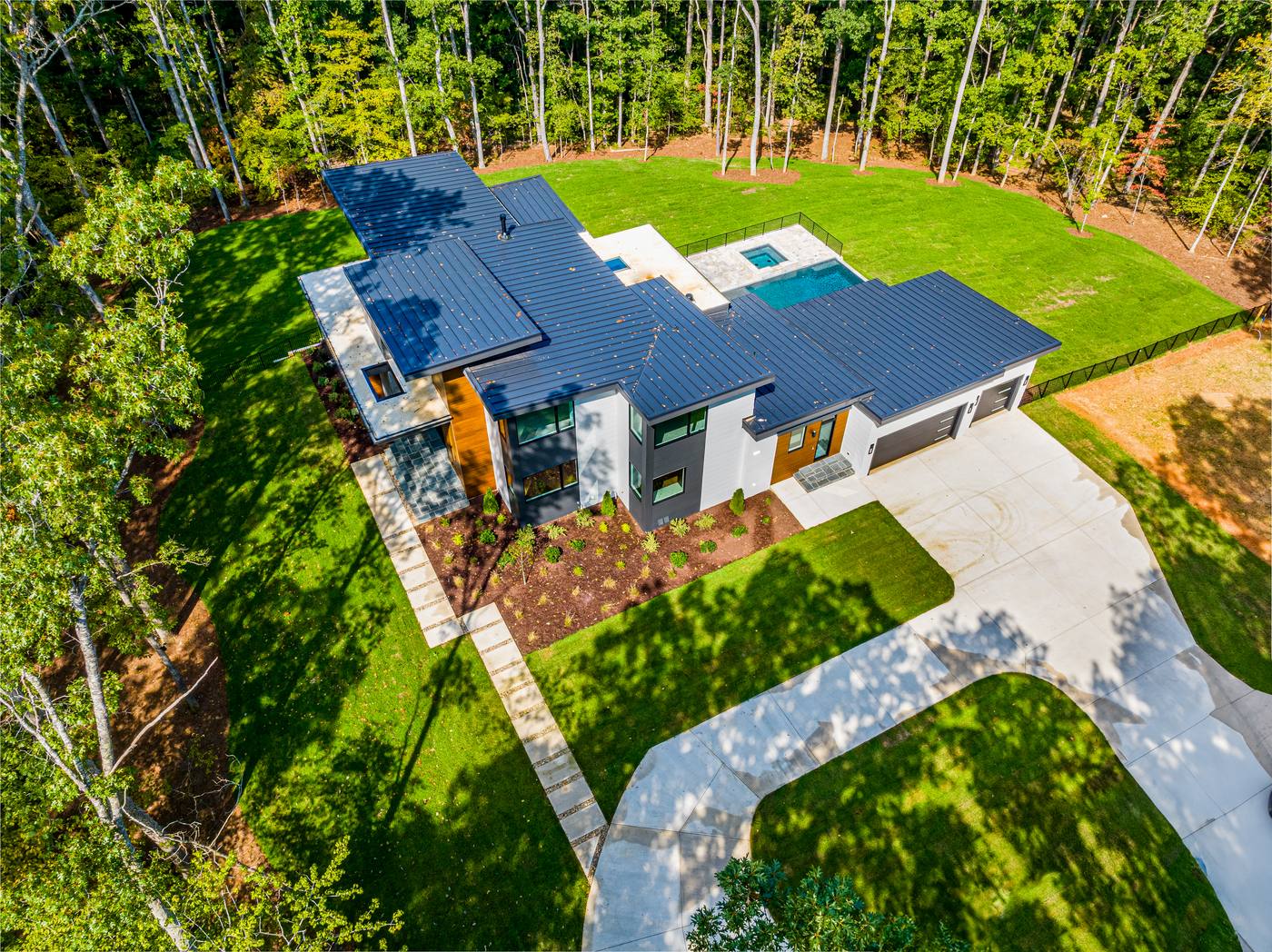 Lot 151 Sutherland Outdoor · Front Pictures photograph by Shail Construction in Raleigh NC