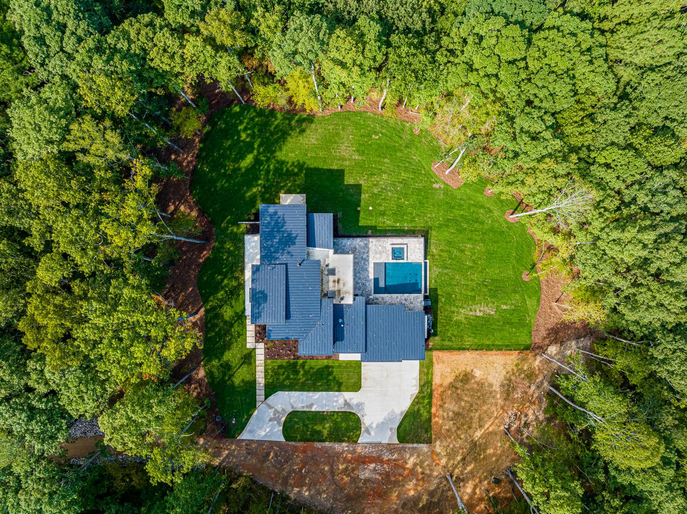 Lot 151 Sutherland Outdoor photograph by Shail Construction in Raleigh NC
