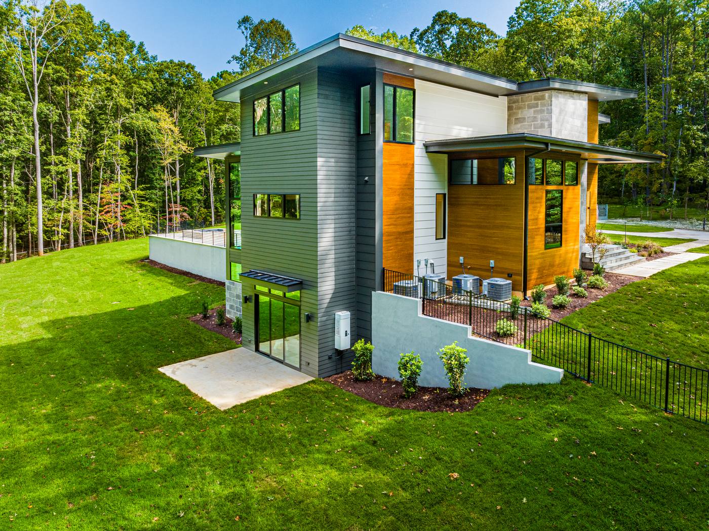 Lot 151 Sutherland Outdoor · Front Pictures photograph by Shail Construction in Raleigh NC