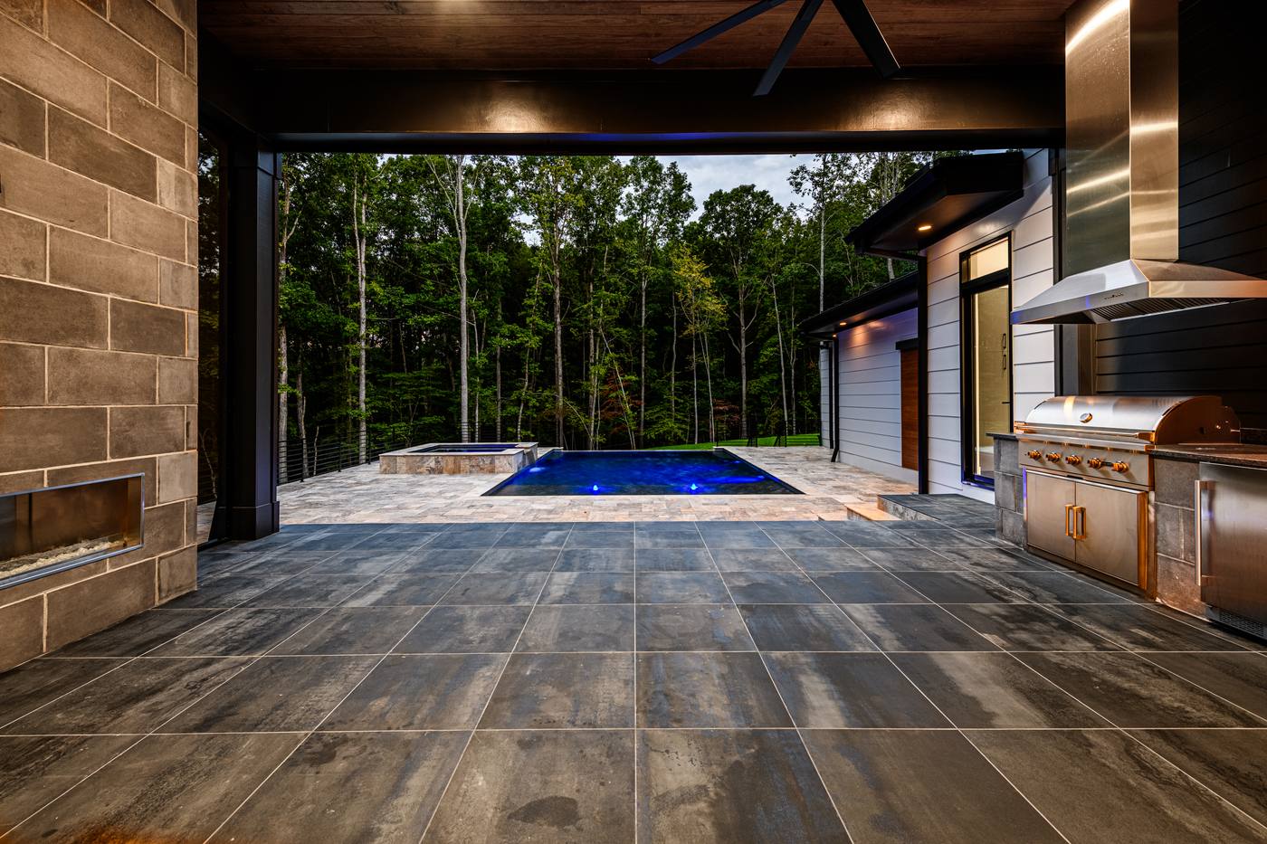 Lot 151 Sutherland Outdoor photograph by Shail Construction in Raleigh NC