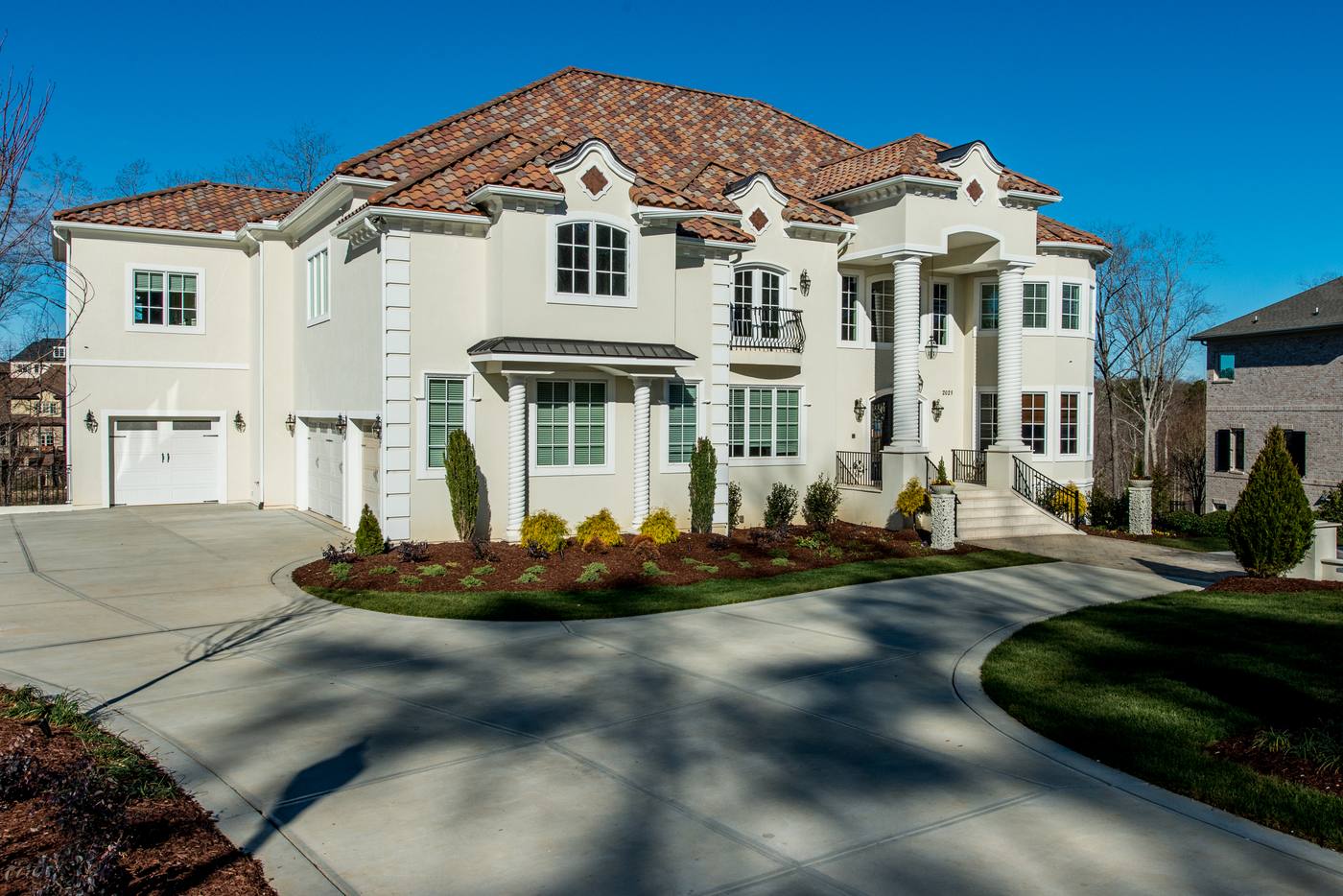 Lot 16 Regency Outdoor · Front Pictures photograph by Shail Construction in Raleigh NC