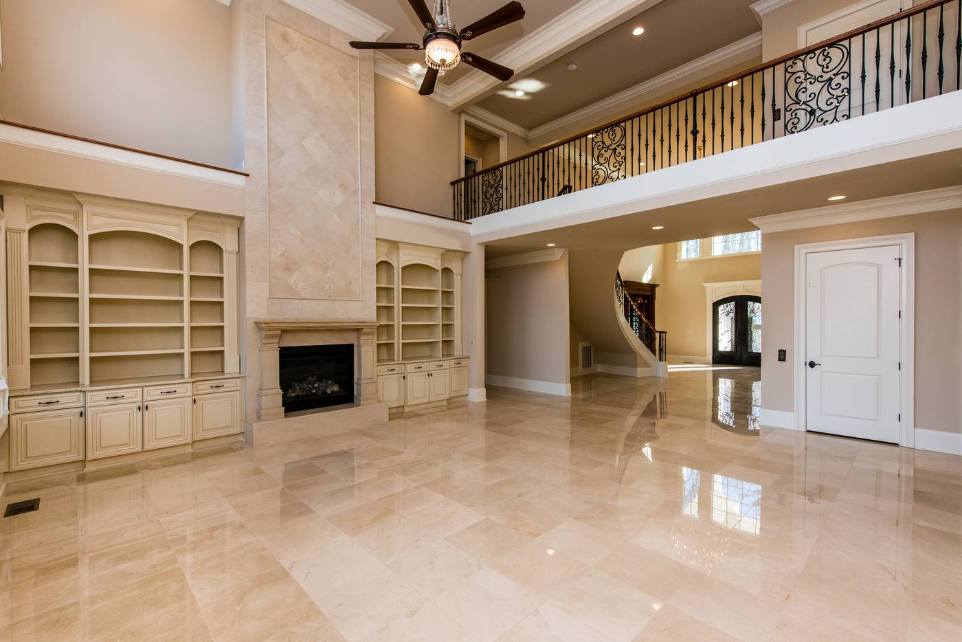 Lot 16 Regency Living Room photograph by Shail Construction in Raleigh NC