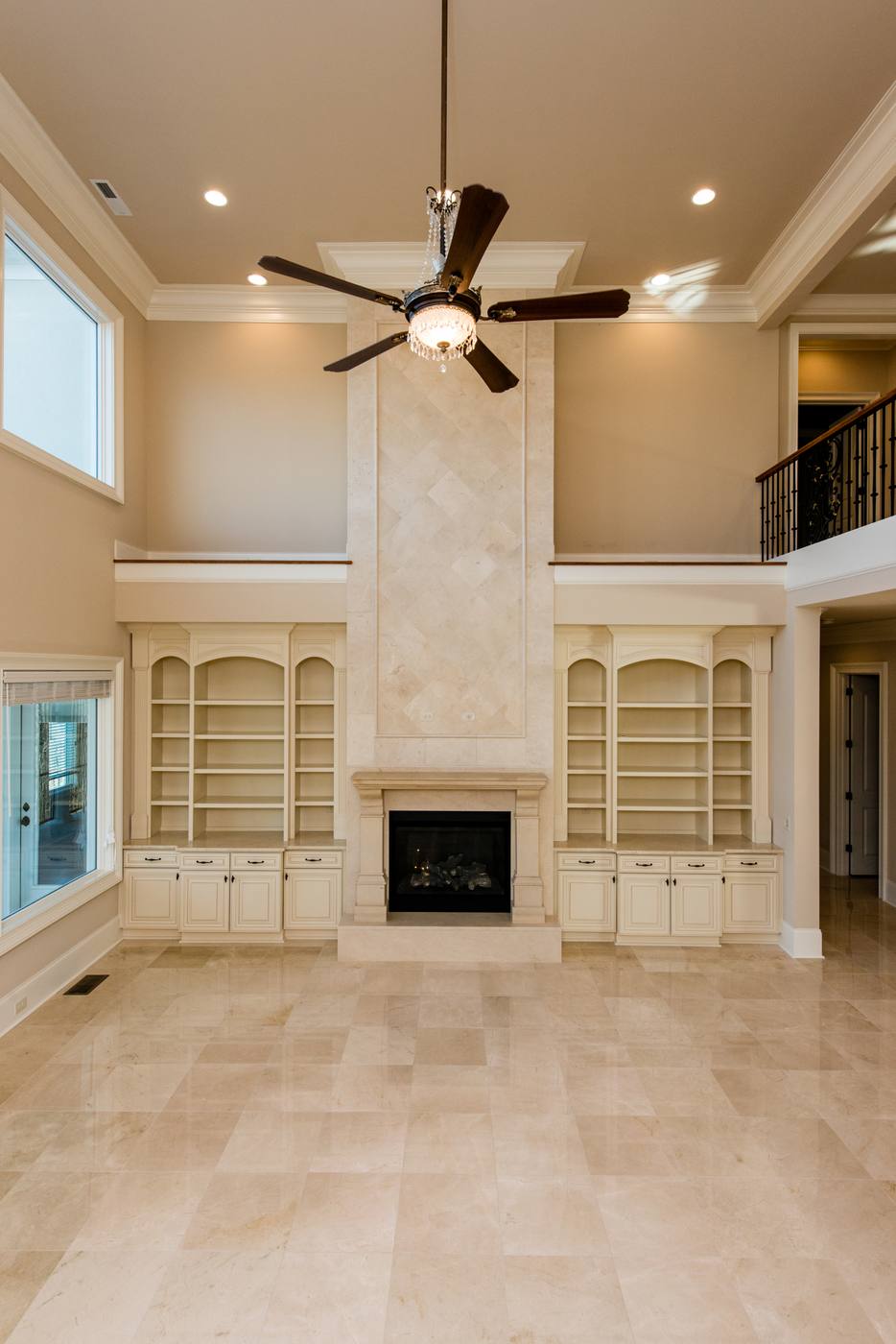 Lot 16 Regency Living Room photograph by Shail Construction in Raleigh NC