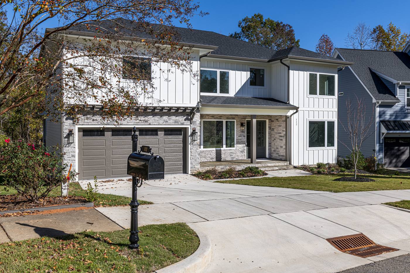Lot 19 Tuscany Outdoor · Front Pictures photograph by Shail Construction in Raleigh NC