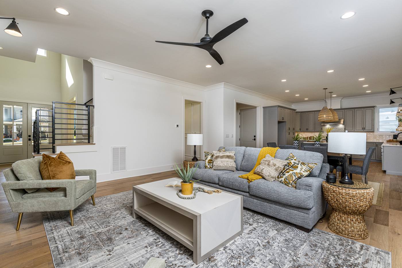 Lot 19 Tuscany Living Room photograph by Shail Construction in Raleigh NC