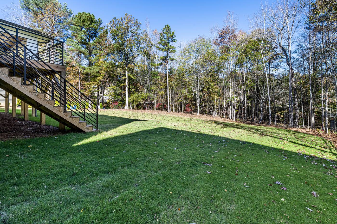 Lot 19 Tuscany Backyards photograph by Shail Construction in Raleigh NC